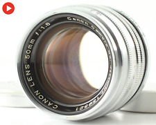 Usado, Probado [Casi COMO NUEVO] CANON 50mm f1.8 Leica montaje a tornillo L39 LTM plata de JAPÓN segunda mano  Embacar hacia Argentina