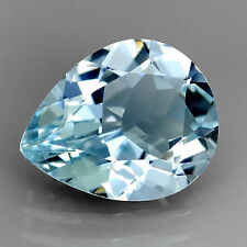 Natural aquamarine pear for sale  SOUTHSEA