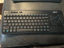 Teclado inalámbrico Logitech K400r con panel táctil y receptor USB segunda mano  Embacar hacia Argentina