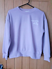 Ladies lilac sweatshirt for sale  BENFLEET