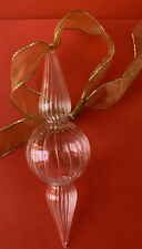 Used, vintage glass christmas tree baubles for sale  MELKSHAM