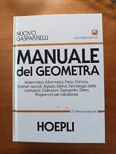 Manuale del geometra usato  Ferrara