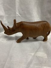 rhinoceros hand wood carved for sale  Port Monmouth
