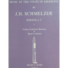 Schmelzer sonata 3 d'occasion  Blois