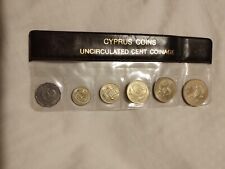 Cyprus coins uncirculated for sale  FORDINGBRIDGE