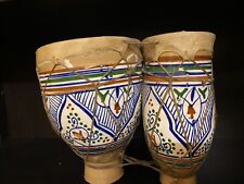 Bongos tamburi ceramica usato  Galatone
