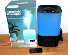 Umidificador inteligente Cool Mist, silencioso 3L, preenchimento superior, luz multicolorida, sala grande comprar usado  Enviando para Brazil