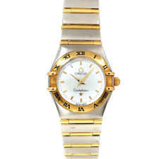 Mostrador feminino OMEGA Constellation Mini 1262,70 YG branco 90226070 comprar usado  Enviando para Brazil