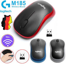 Usado, M185 Logitech Maus Wireless Schnurlos Mouse Kabellos Funk + USB Empfänger DE comprar usado  Enviando para Brazil