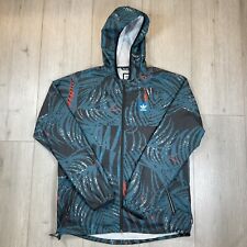 Jaqueta Adidas Originals Windbreaker com capuz zíper completo camuflagem tropical AOP masculina MED comprar usado  Enviando para Brazil