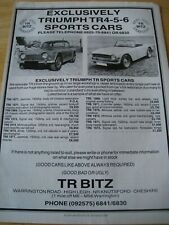 Triumph tr4 sports for sale  BRISTOL