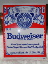 Vintage 1982 budweiser for sale  USA