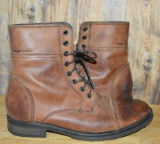 Mens brown leather for sale  Shipping to Ireland