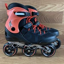 Patins em linha ROLLERBLADE Formula 100 adulto preto/vermelho rodas 100mm tamanho EUA 11 comprar usado  Enviando para Brazil