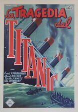 Titanic affiche italienne d'occasion  Velleron