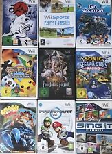 Nintendo Wii game collection e.g. Pandora's Tower, Pokepark, Disney Sing It movie hits for sale  Shipping to South Africa