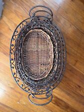 Set wicker metal for sale  Perry