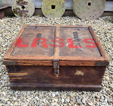 Vintage wooden box for sale  LEOMINSTER