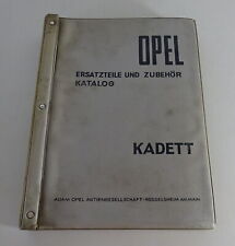 Parts Catalog/Spare Parts List Opel Kadett A Year 1962-1965 Stand 08/1963 for sale  Shipping to South Africa