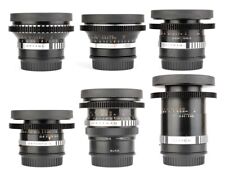 6x ZEISS Jena 20 25 35 50 80 135 ZEBRA Q1 Zestaw obiektywów z mocowaniem CANON EF, używany na sprzedaż  PL