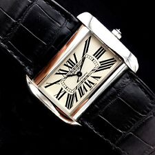 Cartier Tank Diván Esfera Blanca 38mmX30mm Referencia 2612 Hombre Unisex segunda mano  Embacar hacia Argentina