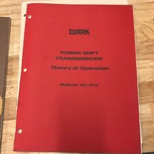 Used, CLARK MICHIGAN THEORY TRANSMISSION POWER SHIFT  MANUAL for sale  Shipping to Canada