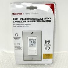 Honeywell Home 7 Day Solar Programmable Switch for Lights or Motors RPLS740B  for sale  Shipping to South Africa