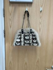 Mink fox handbag for sale  LONDON
