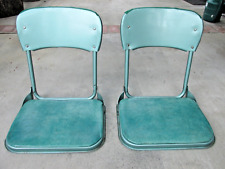 Vintage Portable Picnic Camping Bench Chairs Backs for sale  Shipping to South Africa