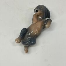 Royal Copenhagen Denmark Porcelain - Dachshund Dog Puppy Figurine - 753, used for sale  Shipping to South Africa