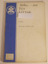 Agatha Christie Ten Little ******* A Play Samuel French Publisher 1944 segunda mano  Embacar hacia Argentina