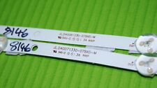 2 x LED BACKLIGHT STRIPS FOR LT-40C790 LT-40C860 40L3863DB 40L3653DB LED TV for sale  Shipping to South Africa