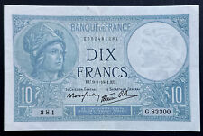 Billet banque 10 d'occasion  Paris VI