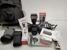 SLR Digital Canon EOS Rebel T5i / 700D 18.0 MP com Lente EFS 18-55mm + 55-250mm, usado comprar usado  Enviando para Brazil