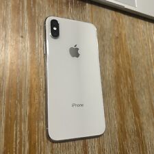 Apple iPhone X - 64GB - silver A1865 (CDMA + GSM) Cracked lcd READ DESC!! for sale  Shipping to South Africa