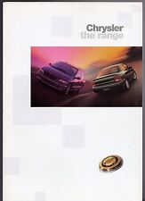 Chrysler range 1997 for sale  UK