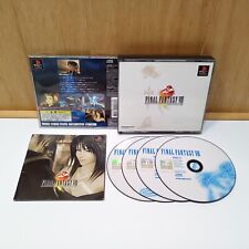 Final Fantasy XII FF8 PS1 PlayStation 1 autêntico importado do Japão CIB 4CD completo comprar usado  Enviando para Brazil
