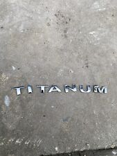Ford fiesta titanium for sale  NOTTINGHAM