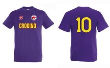 T-Shirt FIORENTINA Calcio Celebrativa ROBERTO BAGGIO anni 80 CURVA FIESOLE, usato usato  Rionero In Vulture