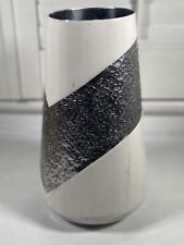 Hammered metal vase for sale  ILFORD