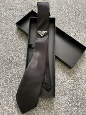 Black Triangle Silver Tie for sale  Shipping to South Africa