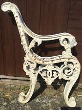 Used, RECLAIMED VINTAGE CAST ALLOY LION HEAD GARDEN BENCH ENDS 82cm X 65cm #2 for sale  Shipping to South Africa