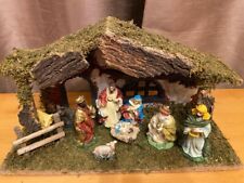 Piece christmas nativity for sale  BRIDGEND
