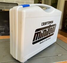 CRAFTSMAN MiniTool Electric Rotary Tool Set W/ Hard Case Made In Germany for sale  Shipping to South Africa