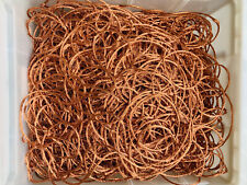 Used, 1.9kg Fine Stripped Copper Wire Bright - Scrap, Melting Arts & Craft for sale  Shipping to South Africa