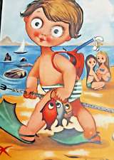 Cartolina raffigurante bambino usato  Noviglio