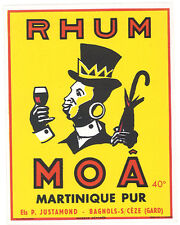 étiquette pub rhum d'occasion  Rognonas