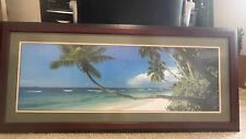Professionally framed tropical for sale  Houston