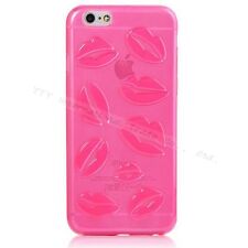 Cover Custodia per iPhone 6 4.7" Cuori Love Amore Pink Fucsia Baci kiss moda usato  Barletta