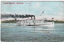 PALACE STEAMER, "MONTREAL", R.O. Co, CANADA (COLOUR PRINTED  POSTCARD) 1906 for sale  Shipping to South Africa